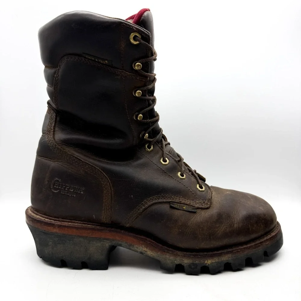 Chippewa thinsulate Leather Waterproof Insulate Sz 12 E #25408 0513